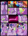  comic dragon_you_over friendship_is_magic kitsuneyoukai long_tongue mounting my_little_pony penis spike_(mlp) tongue_in_pussy twilight_sparkle twilightstormshi vaginal 