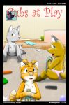  comic cover cubs_at_play diaper furry kitsuneyoukai 