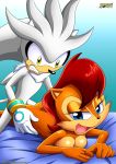  archie_comics bbmbbf mobius_unleashed palcomix sally_acorn sega silver_the_hedgehog sonic_(series) sonic_the_hedgehog_(series) 