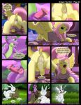  angel_(mlp) comic cum_inside dragon_you_over fluttershy friendship_is_magic kitsuneyoukai my_little_pony rabbit spike_(mlp) twilightstormshi 