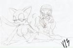  rouge_the_bat sega sonic_(series) sonic_riders sonic_team v13 wave_the_swallow 