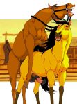  anal anal_sex animal_sex army_horse disney equine horse klaus_doberman spirit:_stallion_of_the_cimarron spirit_(cimarron) yaoi 