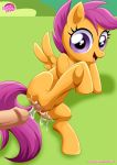 1boy 1girl after_sex bbmbbf cum equestria_untamed female_pegasus friendship_is_magic my_little_pony palcomix pegasus penis pony pussy scootaloo scootaloo_(mlp) tail wings