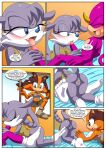  archie_comics bbmbbf comic espio_the_chameleon furry mobius_unleashed nic_the_weasel nicolette_the_weasel palcomix sonic_boom stickin&#039;_around_(comic) sticks_the_jungle_badger 