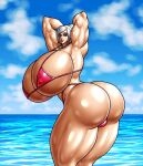  gigantic_ass gigantic_breasts hourglass_figure meiko_shiraki negoto_(nego6) prison_school 