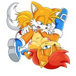  1boy 1girl anthro breasts chipmunk fox furry ground_squirrel miles_&quot;tails&quot;_prower missionary nipples nude penis sally_acorn sega sex sonic_the_hedgehog_(series) sonicguru tagme vaginal 
