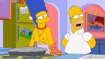  breasts homer_simpson marge_simpson nipples tagme the_simpsons yellow_skin 