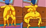  anus ass bart_simpson cowgirl_position erect_nipples erection huge_breasts huge_penis incest marge_simpson mom_son mother&#039;s_duty mother_and_son nude shaved_pussy the_simpsons thick_thighs vaginal 