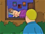  bobby_hill erect_nipples glasses huge_breasts king_of_the_hill peggy_hill sleeping 