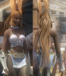  1girl ass breasts bunnygirl dark_skin final_fantasy final_fantasy_xii viera 