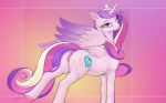  1girl 2014 alicorn anus arareroll ass butt cutie_mark equine female female_only friendship_is_magic fur furry hair horn horse mammal multicolored_hair my_little_pony pink_fur pony princess_cadance pussy realistic royalty solo tail tongue tongue_out winged_unicorn wings 