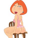  ass family_guy lois_griffin milf negligee sideboob thighs thong 