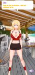  ass blonde_hair booty_calls breasts huge_ass huge_breasts looking_at_viewer mature_female milf nutaku thick_thighs thighs video_games zoe_(booty_calls) 