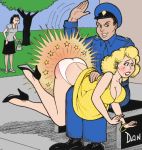  big_ass big_breasts breasts caption comic spank spanked spanking spanky_sal 