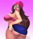 1girl ass bare_midriff beanie big_ass big_breasts bottomless breasts brown_hair bubble_ass bubble_butt cleavage curvaceous curvy earrings edit family_guy female female_focus female_only fingernails glasses going_commando green_eyes hourglass_figure huge_ass huge_breasts ladycandy2011 large_ass lipstick long_hair makeup meg_griffin miniskirt multiverse_meg nail_polish no_panties pussy pussy_lips rear_view seductive sexy sexy_body sexy_lips shaved_pussy skirt skirt_lift smelly_ass smelly_pussy solo solo_female thighs tubetop underboob voluptuous wide_hips