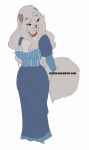animated disney duchess_(the_aristocats) female gif inusen the_aristocats white_background