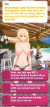  ass blonde_hair booty_calls breasts cum cum_on_breasts huge_ass huge_breasts looking_at_viewer mature_female milf nutaku panties thick_thighs thighs topless video_games zoe_(booty_calls) 