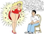  aftermath big_ass big_breasts breasts caption comic spank spanked spanking spanky_sal 