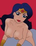 1girl artist_request big_breasts breasts dc_comics dc_super_hero_girls dc_super_hero_girls_(2015) diana_prince female_only nude source_request wonder_woman