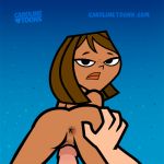 animated anus ass ass_grab courtney_(tdi) dark-skinned_female dark_skin doggy_position gif loop male/female nude penis pov pussy solo_focus tagme total_drama_island vaginal