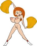  cheerleader erect_nipples huge_breasts kim_possible kimberly_ann_possible large_areolae nude shaved_pussy thighs 