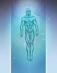 blue_penis dc_comics doctor_manhattan muscular_male nude_male penis watchmen