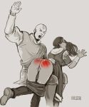  aang avatar:_the_last_airbender big_ass butt_butt katara misterjer spank spanked spanking 