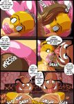  big_breasts comic english_text facefuck fellatio goomba loonyjams penis_in_mouth penis_on_face quest_for_power_(loonyjames) super_mario_bros. text unconscious wendy_o._koopa 