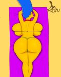  huge_ass marge_simpson massive_breasts the_simpsons thick_thighs thong 