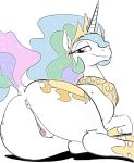 alicorn cutie_mark edit equid equine friendship_is_magic hasbro horse my_little_pony princess_celestia princess_celestia_(mlp) rainbow_hair rainbow_mane rainbow_tail