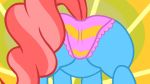  2013 animated ass butt edit equine eyes female friendship_is_magic gif hair horse mrs._cake my_little_pony panties pink_eyes pink_hair pony presenting solo sweat tiarawhy underwear 