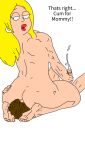  american_dad big_ass cumshot facesitting francine_smith incest mother&#039;s_duty mother_&amp;_son steve_smith 