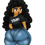ass backboob looking_at_viewer policewoman sarah_the_milf sexy