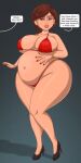  disney gigantic_ass gigantic_breasts pregnant saturnxart 