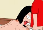  american_dad ass boner breakfast brother_and_sister eating francine_smith funny gif gif guido_l hayley_smith incest kitchen licking mother_&amp;_son panties pov stan_smith steve_smith whipped_cream 
