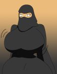  1girl arab big_breasts breasts burqa dust dust_(x-men) female female_only igphhangout marvel muslim solo sooraya_qadir x-men 