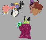 adult_swim ass_grab bottomless camp_camp creepy_susie disney fiosa_(kid_cosmic) ghost goth gwen_(camp_camp) jo_(kid_cosmic) kid_cosmic_(series) lord_dominator mighty_magiswords monster no_panties penny_plasm the_oblongs wander_over_yonder