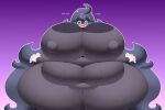  bbw big_belly erect_nipples fat_ass gigantic_ass hex_maniac hex_maniac_(pokemon) huge_breasts imminent_vore long_hair metaskei(artist) nintendo nipples pokemon pov pov_eye_contact purple_eyes purple_hair size_difference tall_female thick_ass thick_thighs very_long_hair viewed_from_below vore vore_implied weight_gain wide_hips 