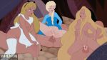 alice alice_in_wonderland anal anal_penetration breasts crossover cum disney elsa frozen_(movie) huge_breasts inusen male/female nipples pussy rapunzel sex stockings tangled whentai