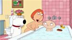  bathroom breasts erect_nipples family_guy lois_griffin nude 