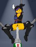  black_hair breasts claws cum glue human jacket leather lego penetration pussy robot the_lego_movie wyldstyle 