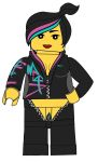  black_hair breasts exposure flash leather lego the_lego_movie wyldstyle 