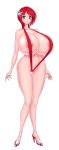  akiranime akiranime_(artist) big_breasts breasts cleavage female princess_elise sling_bikini smile solo sonic_(series) swimsuit 
