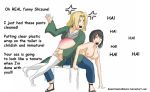  2girls big_ass multiple_girls naruto shizune spank spanked spanking tsunade 
