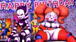 2_girls circus_baby female_only five_nights_at_freddy&#039;s five_nights_at_freddy&#039;s:_sister_location nude puppet_(fnaf) security_puppet sexbot_circus_baby sitting