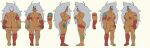 ass cartoon_network character_sheet colorized corrupted_gem curvy from_behind full_body jasper jasper_(steven_universe) large_breasts mrswindle94 muscular nude orange_skin pose standing steven_universe unknowingest white_background