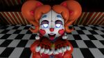 circus_baby five_nights_at_freddy&#039;s five_nights_at_freddy&#039;s:_sister_location looking_at_viewer open_mouth sexbot_circus_baby tongue
