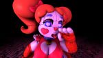 1girl circus_baby fellatio_gesture five_nights_at_freddy&#039;s five_nights_at_freddy&#039;s:_sister_location gesture looking_at_viewer sexbot_circus_baby tongue_out