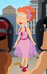  breasts dress erect_nipples family_guy gp375 lois_griffin see-through shaved_pussy thighs 