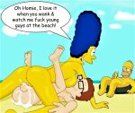  american_dad anus ass crossover cuckold cum cum_inside deep_penetration erection glasses homer_simpson marge_simpson masturbation nude ozzie_(artist) shaved_pussy sideboob steve_smith the_simpsons thighs vaginal yellow_skin 